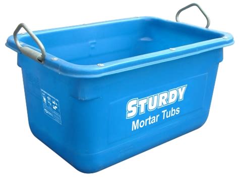 small mortar tub